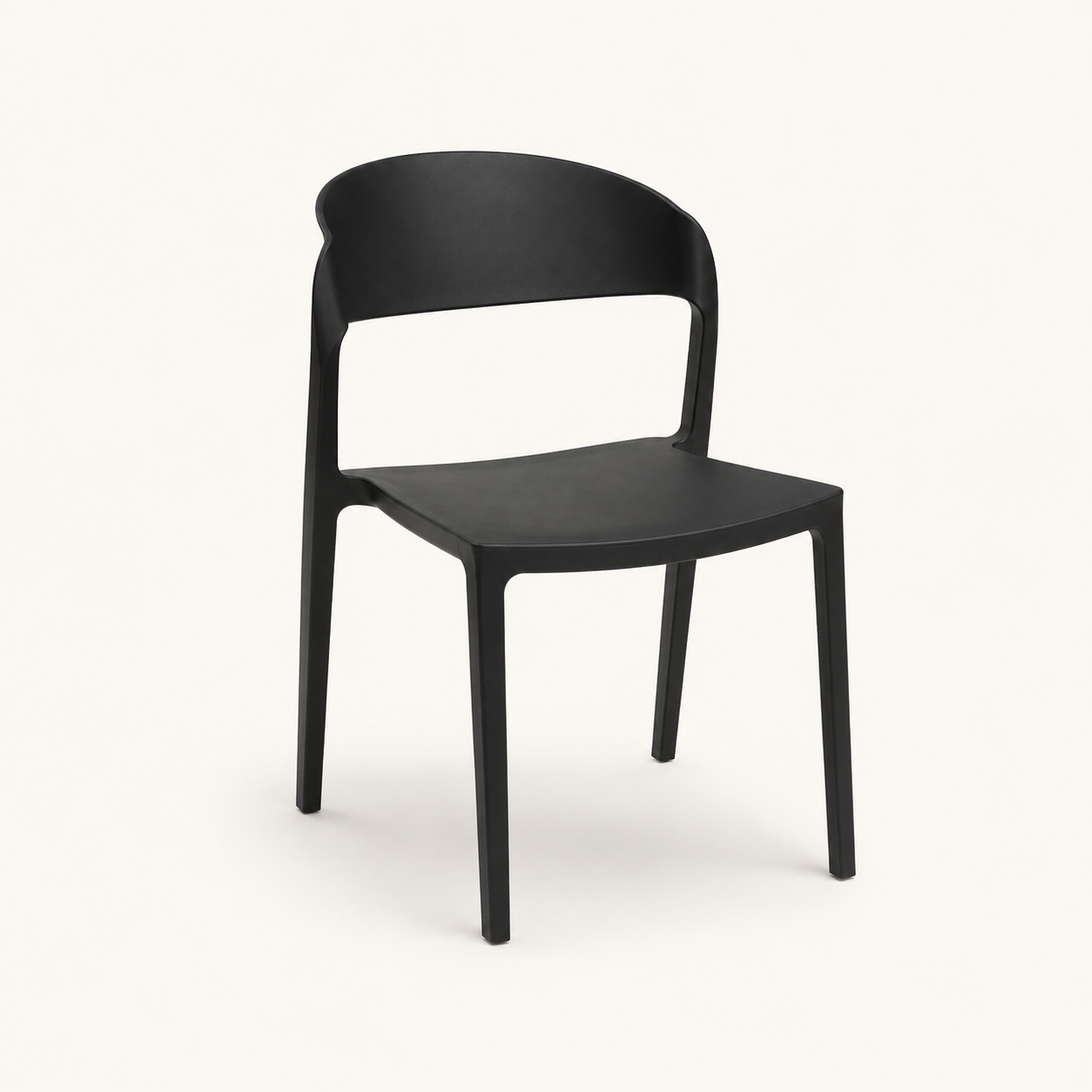 Silla Vela negra Jotta El Salvador — muebles de diseño contemporáneo